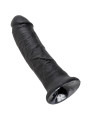 DILDO REALISTA KING COCK 20.3 CM NEGRO CON VENTOSA DE LA MARCA KING COCK
