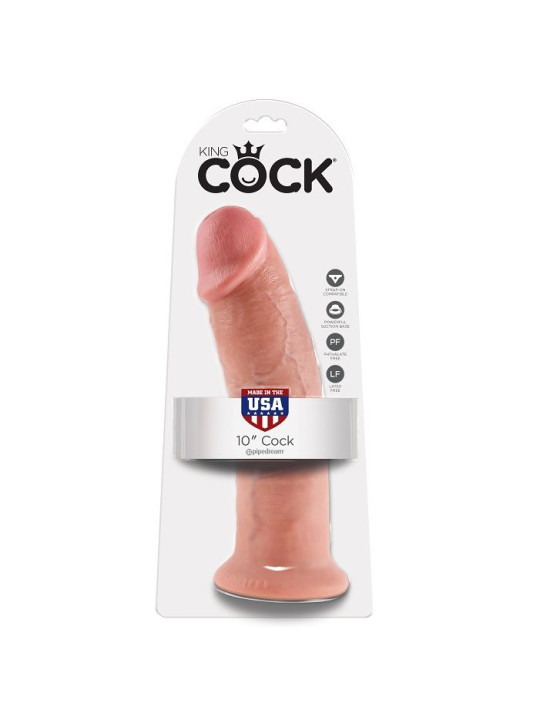 DILDO REALISTA KING COCK 25.4 CM CON VENTOSA DE LA MARCA KING COCK