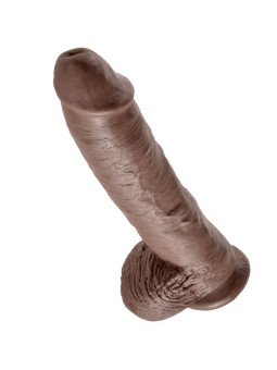 DILDO REALISTA KING COCK 26.5 CM CON TESTÍCULOS DE LA MARCA KING COCK