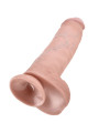 DILDO REALISTA KING COCK 28 CM CON TESTÍCULOS Y VENTOSA DE LA MARCA KING COCK