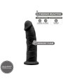 DILDO REALISTA SILICONA 15 CM CON VENTOSA NEGRO SILEXD DE LA MARCA SILEXD