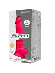 DILDO REALISTA SILICONA 20 CM CON VENTOSA SILEXPAN DE LA MARCA SILEXD