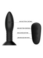 PLUG ANAL CON BOLAS GIRATORIAS Y VIBRACIÓN REMOTO DE LA MARCA MR PLAY