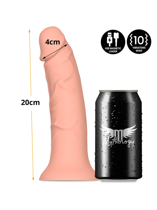 DILDO ASHER ORIGINAL M - VIBRADOR WATCHME WIRELESS DE LA MARCA MYTHOLOGY FANTASY DILDO