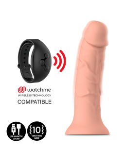 DILDO ASHER ORIGINAL CON VIBRACIÓN Y TECNOLOGÍA WATCHME DE LA MARCA MYTHOLOGY FANTASY DILDO