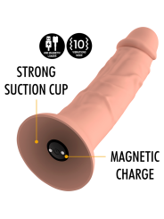 DILDO ASHER ORIGINAL CON VIBRACIÓN Y TECNOLOGÍA WATCHME DE LA MARCA MYTHOLOGY FANTASY DILDO