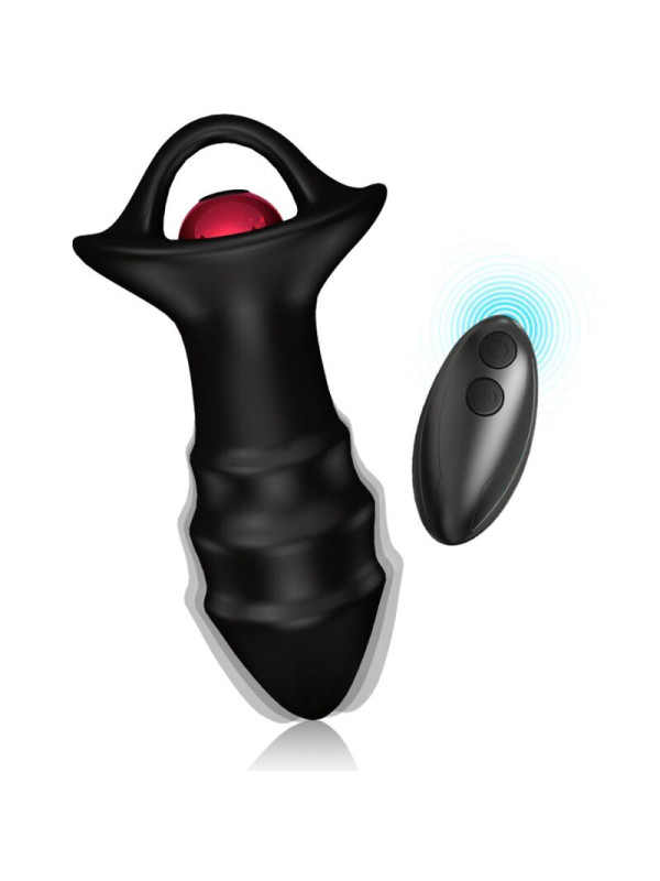 VIBRADOR PLUG ANAL REMOTO 9 MODOS SILICONA PREMIUM ARMONY DE LA MARCA ARMONY ANAL