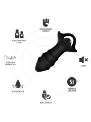 VIBRADOR PLUG ANAL REMOTO 9 MODOS SILICONA PREMIUM ARMONY DE LA MARCA ARMONY ANAL