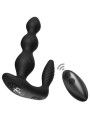 VIBRADOR PLUG ANAL REMOTO 9 MODOS SILICONA PREMIUM NEGRO DE LA MARCA ARMONY ANAL