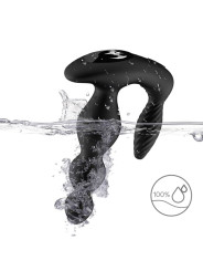 VIBRADOR PLUG ANAL REMOTO 9 MODOS SILICONA PREMIUM NEGRO DE LA MARCA ARMONY ANAL