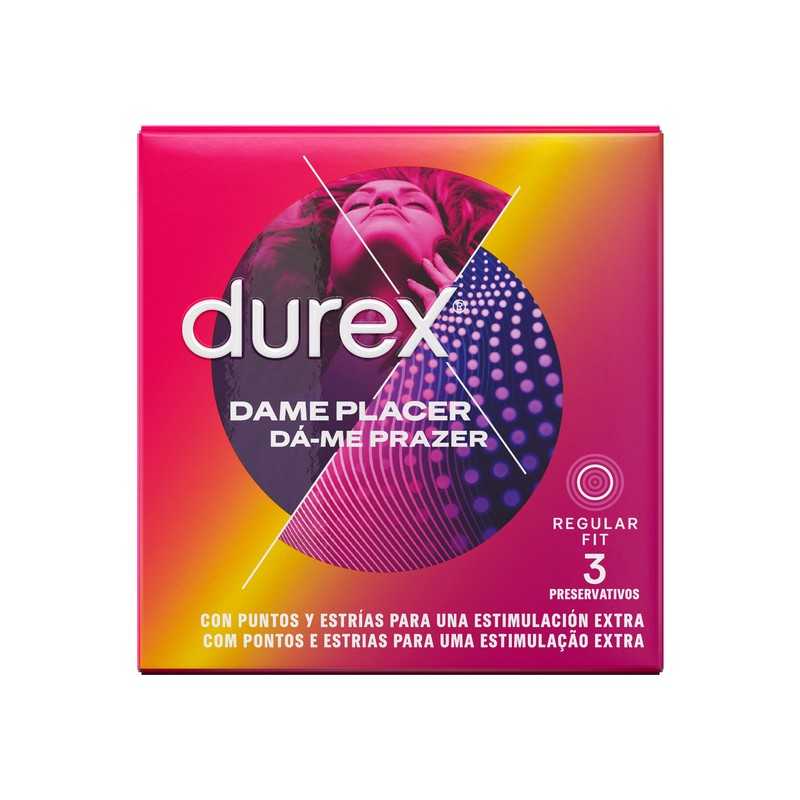 DUREX DAME PLACER 3 UDS DE LA MARCA DUREX