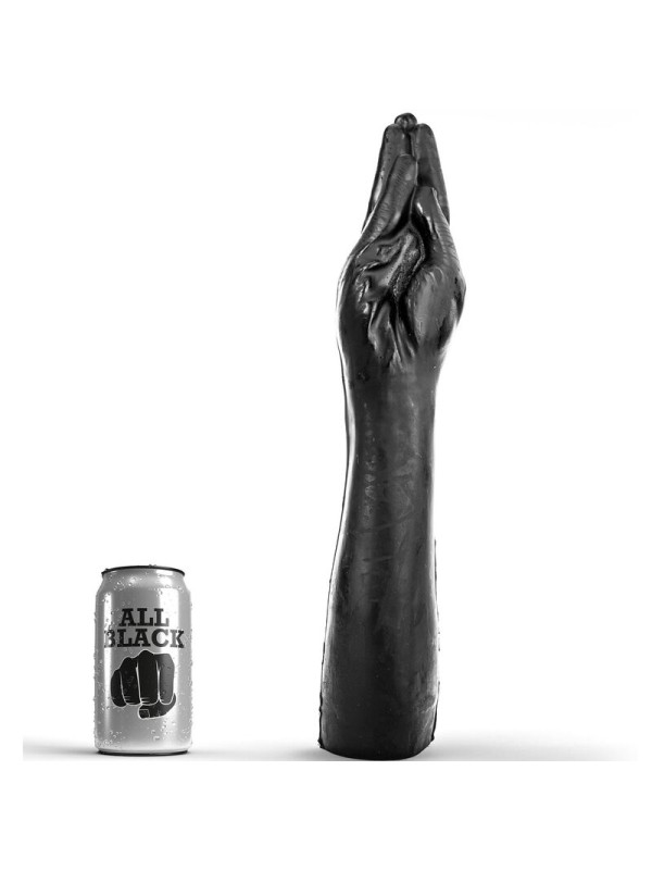 CONSOLADOR PUÑO FISTING 40 CM REALISTA Y FLEXIBLE DE LA MARCA ALL BLACK