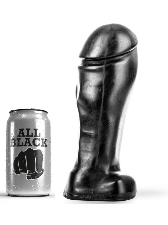 CONSOLADOR ALL BLACK 22 CM PVC HIPOALERGÉNICO DE LA MARCA ALL BLACK