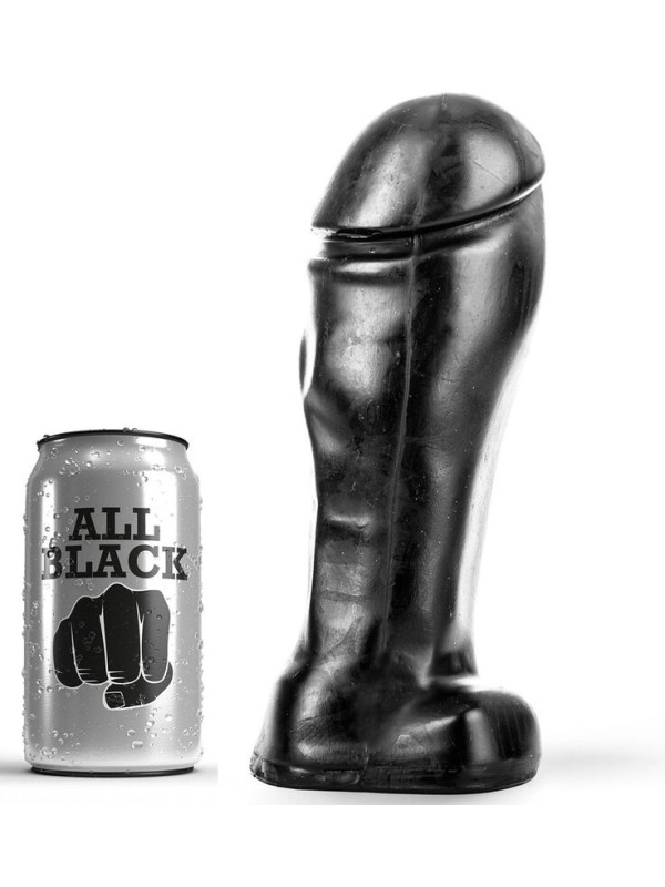 CONSOLADOR ALL BLACK 22 CM PVC HIPOALERGÉNICO DE LA MARCA ALL BLACK