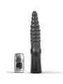 CONSOLADOR ANAL ALLBLACK 33 CM ESTRÍADO DE LA MARCA ALL BLACK