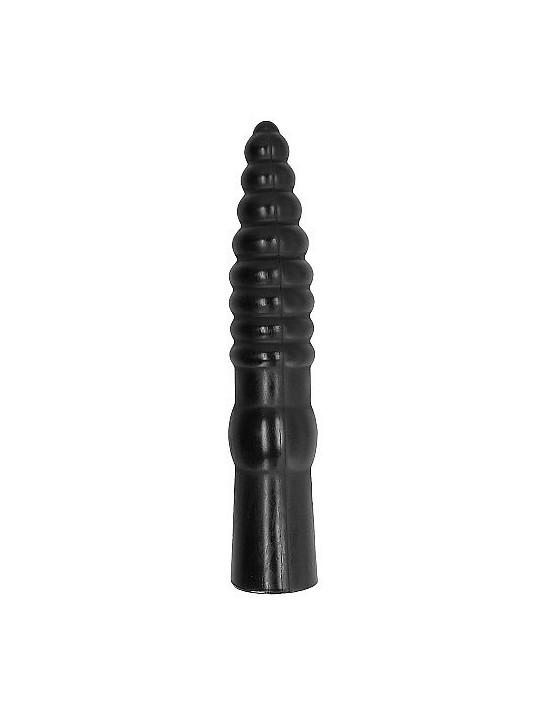 CONSOLADOR ANAL ALLBLACK 33 CM ESTRÍADO DE LA MARCA ALL BLACK