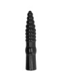 CONSOLADOR ANAL ALLBLACK 33 CM ESTRÍADO DE LA MARCA ALL BLACK