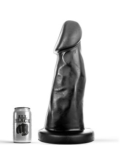 DILDO ALL BLACK 27 CM - PVC HIPOALERGÉNICO DE LA MARCA ALL BLACK