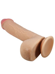 DILDO REALÍSTICO CON VENTOSA 23 CM PIEL DESLIZANTE DE LA MARCA PRETTY LOVE HIGH GRADE