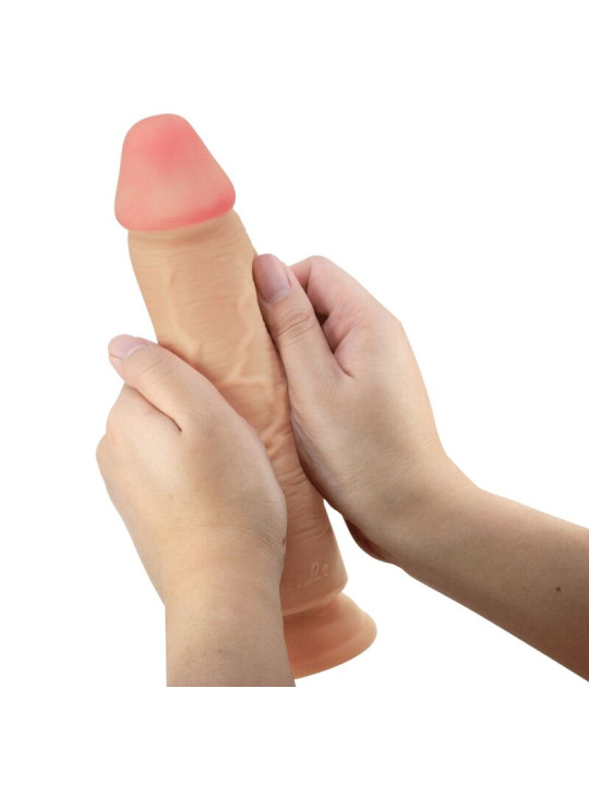 DILDO REALÍSTICO CON VENTOSA 23 CM PIEL DESLIZANTE DE LA MARCA PRETTY LOVE HIGH GRADE