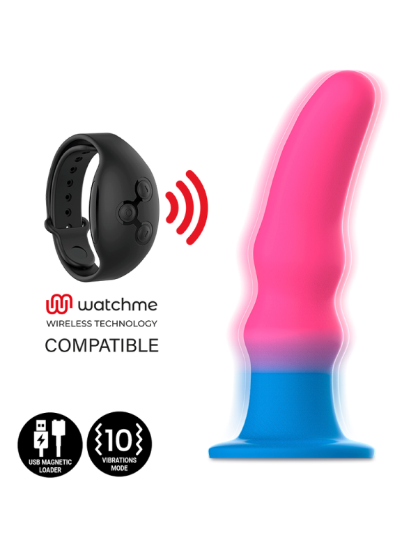 DILDO KUNO UTOPIA M - VIBRADOR ANAL WATCHME WIRELESS DE LA MARCA MYTHOLOGY FANTASY DILDO