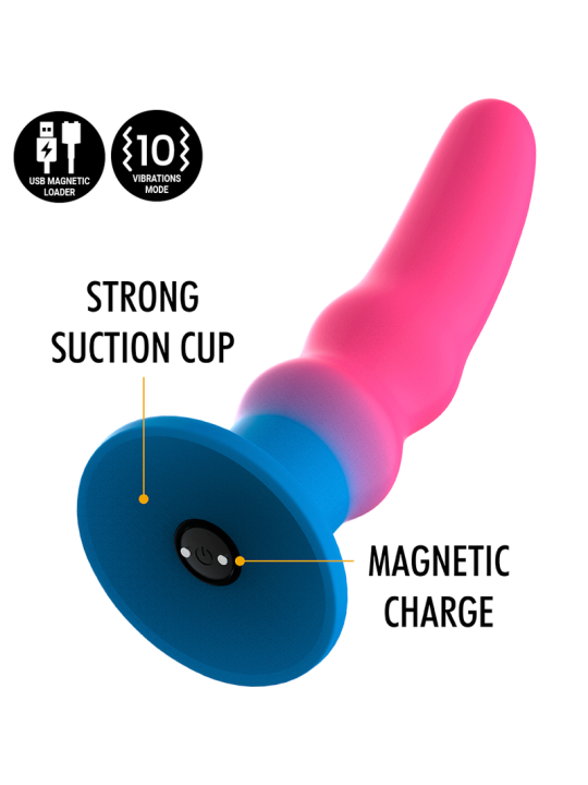 DILDO KUNO UTOPIA M - VIBRADOR ANAL WATCHME WIRELESS DE LA MARCA MYTHOLOGY FANTASY DILDO