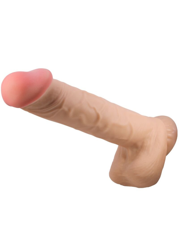 DILDO REALÍSTICO 26CM CON VENTOSA Y PIEL DESLIZANTE DE LA MARCA PRETTY LOVE HIGH GRADE
