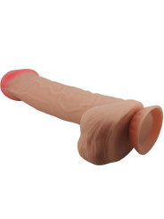 DILDO REALÍSTICO 26CM CON VENTOSA Y PIEL DESLIZANTE DE LA MARCA PRETTY LOVE HIGH GRADE
