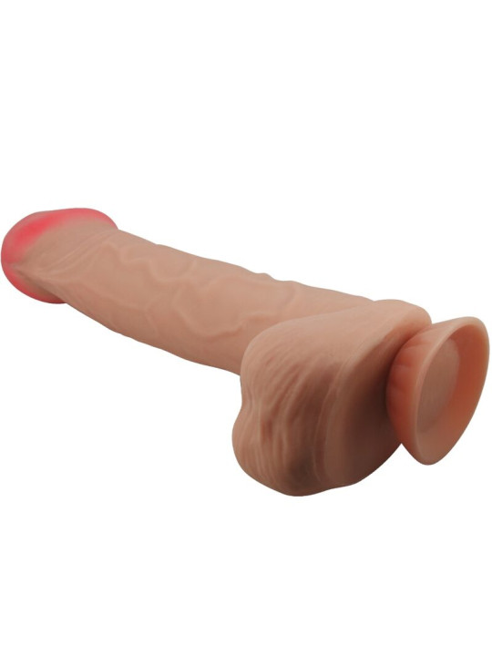 DILDO REALÍSTICO 26CM CON VENTOSA Y PIEL DESLIZANTE DE LA MARCA PRETTY LOVE HIGH GRADE
