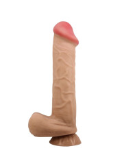 DILDO REALÍSTICO 26CM CON VENTOSA Y PIEL DESLIZANTE DE LA MARCA PRETTY LOVE HIGH GRADE