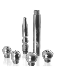 SET LIMPIEZA ÍNTIMA VAGINAL Y ANAL 5 PIEZAS DE LA MARCA METAL HARD