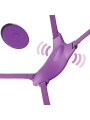 ARNES MARIPOSA VIBRADOR, RECARGABLE & CONTROL REMOTO VIOLETA DE LA MARCA FANTASY FOR HER