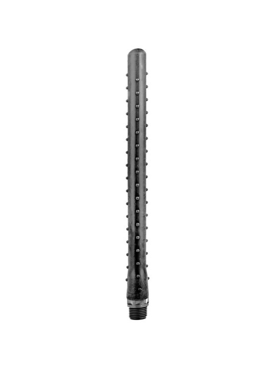 DUCHA ANAL SILICONA FLEXIBLE 27 CM HIGIÉNICA DE LA MARCA ALL BLACK