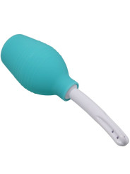 PERA ANAL DUCHA DE SILICONA AZUL PARA HIGIENE ÍNTIMA DE LA MARCA MR PLAY