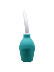 PERA ANAL DUCHA DE SILICONA AZUL PARA HIGIENE ÍNTIMA DE LA MARCA MR PLAY
