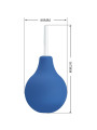 DUCHA ANAL RECARGABLE USB BLUEB POWER AZUL DE LA MARCA MR PLAY