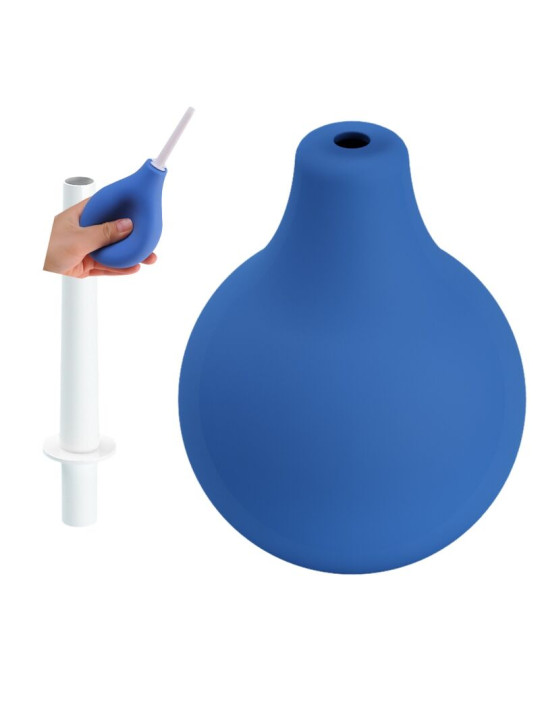 DUCHA ANAL RECARGABLE USB BLUEB POWER AZUL DE LA MARCA MR PLAY