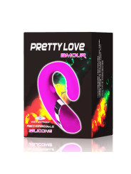 ESTIMULADOR DE PRÓSTATA Y PUNTO G AMOUR LILA DE LA MARCA PRETTY LOVE C-TYPE