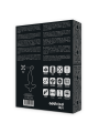 MASAJEADOR ANAL VIBRADOR SILICONA PREMIUM NEGRO DE LA MARCA ADDICTED TOYS