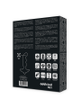 MASAJEADOR ANAL VIBRADOR SILICONA PREMIUM NEGRO DE LA MARCA ADDICTED TOYS