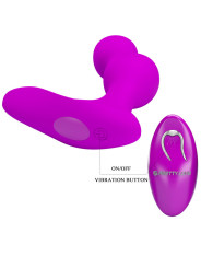 MASAGEADOR VIBRADOR ANAL CON MANDO REMOTO PRETTY LOVE DE LA MARCA PRETTY LOVE