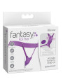 ARNES MARIPOSA VIBRADOR, RECARGABLE & CONTROL REMOTO VIOLETA DE LA MARCA FANTASY FOR HER