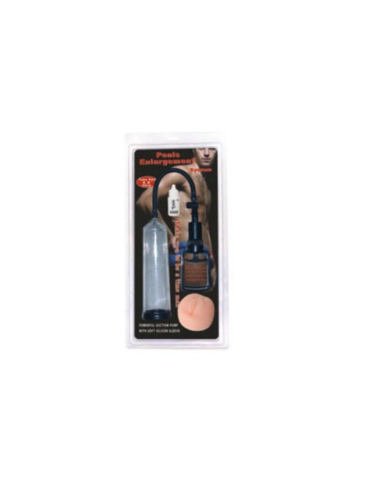 BOMBA DE ERECCION VIBRADORA CON FORMA DE VAGINA 20 CM DE LA MARCA BAILE FOR HIM