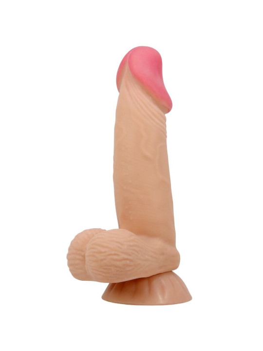 DILDO REALÍSTICO CON VENTOSA 19 CM PIEL DESLIZANTE DE LA MARCA PRETTY LOVE HIGH GRADE