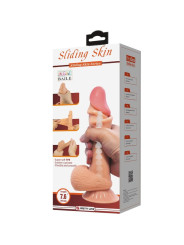 DILDO REALÍSTICO CON VENTOSA 19 CM PIEL DESLIZANTE DE LA MARCA PRETTY LOVE HIGH GRADE