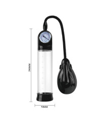 BOMBA ERECCION AUTOMÁTICA CON MEDIDOR DE PRESIÓN DE LA MARCA PRETTY LOVE MALE