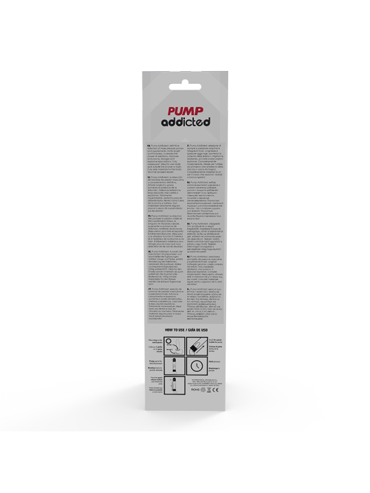 BOMBA ERECCIÓN AUTOMÁTICA RX11 PARA AGRANDAMIENTO DE LA MARCA PUMP ADDICTED