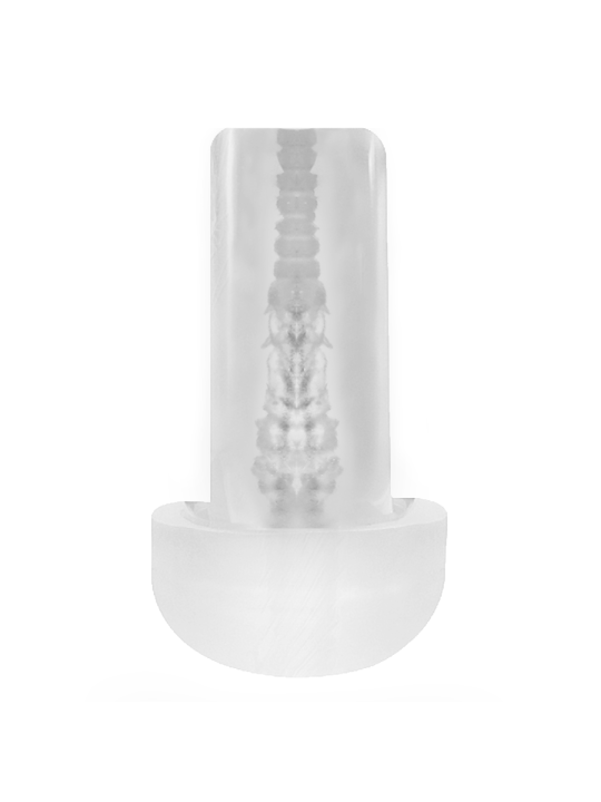 MASTURBADOR TRANSPARENTE PLEASURE SLEEVE PARA PUMP DE LA MARCA PUMP ADDICTED