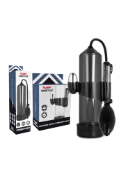 BOMBA ERECCIÓN RX3 CON VIBRADOR NEGRO PUMP ADDICTED DE LA MARCA PUMP ADDICTED