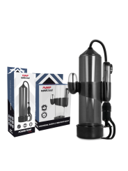 BOMBA ERECCIÓN RX5 CON VIBRADOR NEGRO - PUMP ADDICTED DE LA MARCA PUMP ADDICTED
